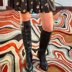 Alexander Wang Black Knee High Boots